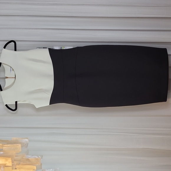 Calvin Klein Black and White Midi Classy Dress. Size 4 Calvin Klein Black and White Midi Classy Dress. Size 4